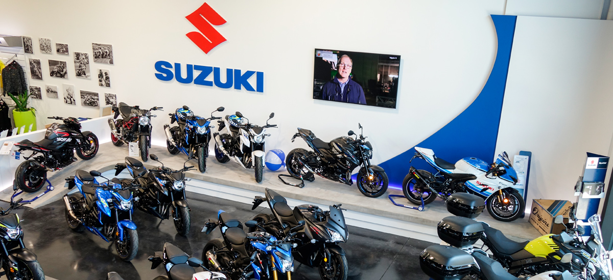 Magasin motos suzuki et scooters peugeot et kymco à Montpellier